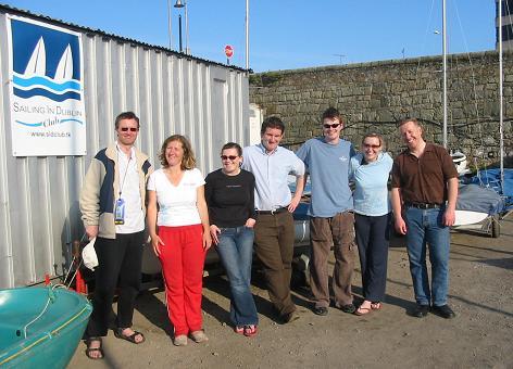 Members at the Club container